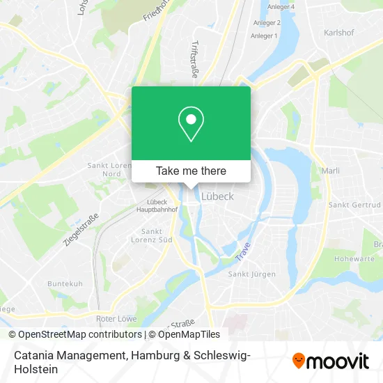 Карта Catania Management