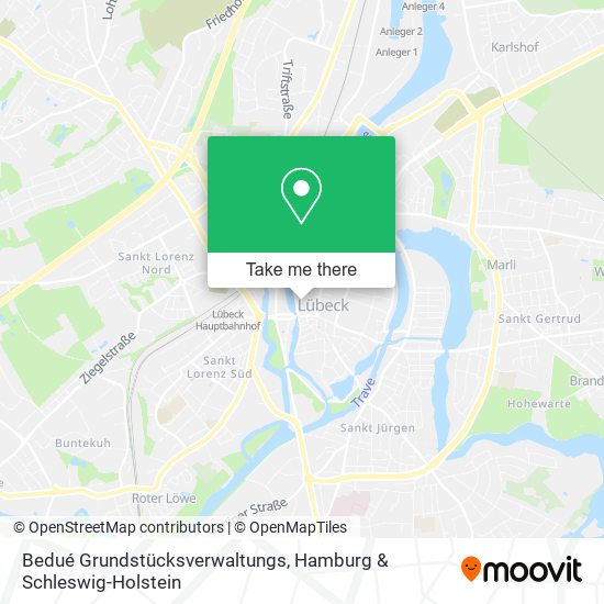 Bedué Grundstücksverwaltungs map