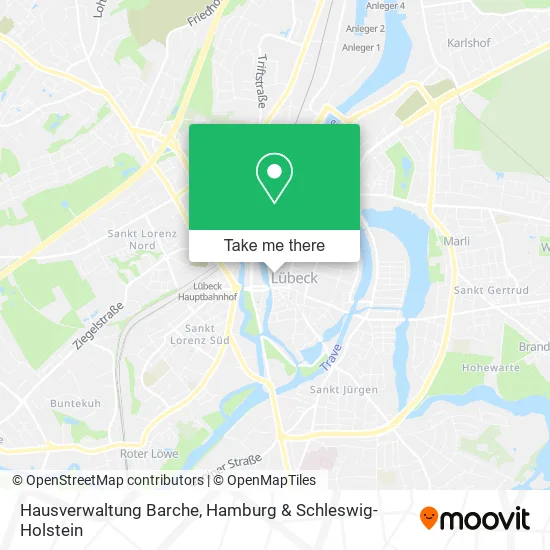 Hausverwaltung Barche map