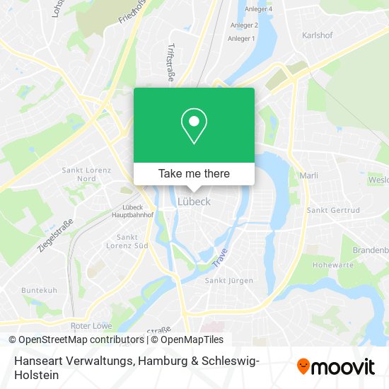 Hanseart Verwaltungs map