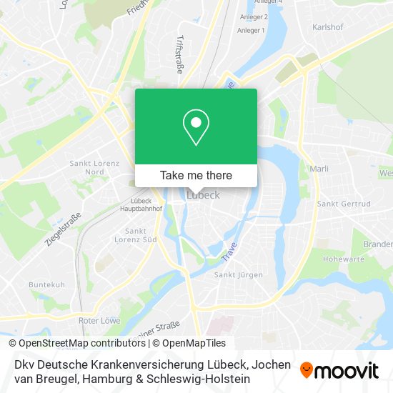 Карта Dkv Deutsche Krankenversicherung Lübeck, Jochen van Breugel