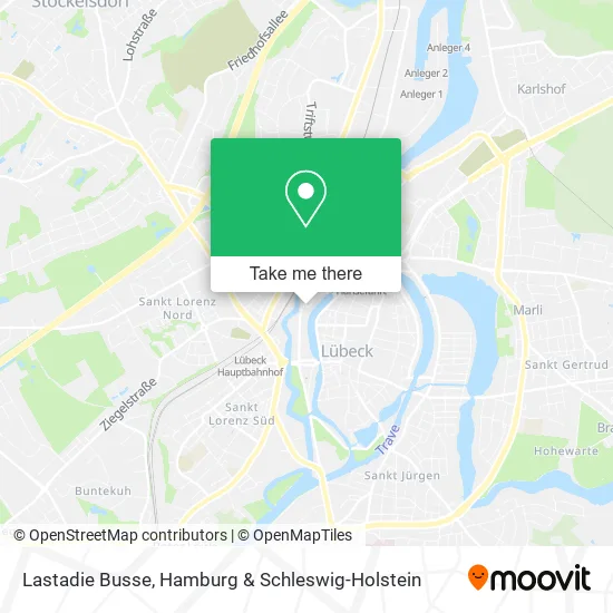 Карта Lastadie Busse