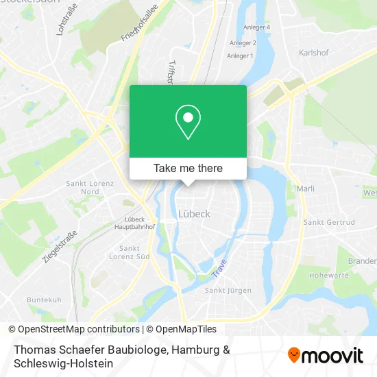 Карта Thomas Schaefer Baubiologe