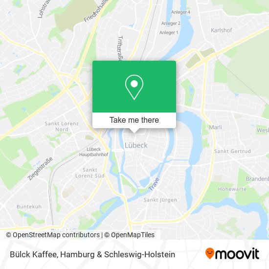 Bülck Kaffee map