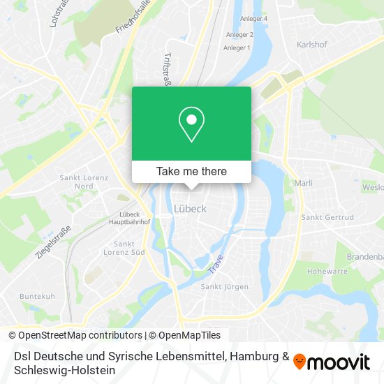 Dsl Deutsche und Syrische Lebensmittel map