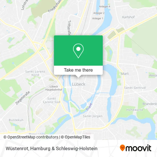 Wüstenrot map