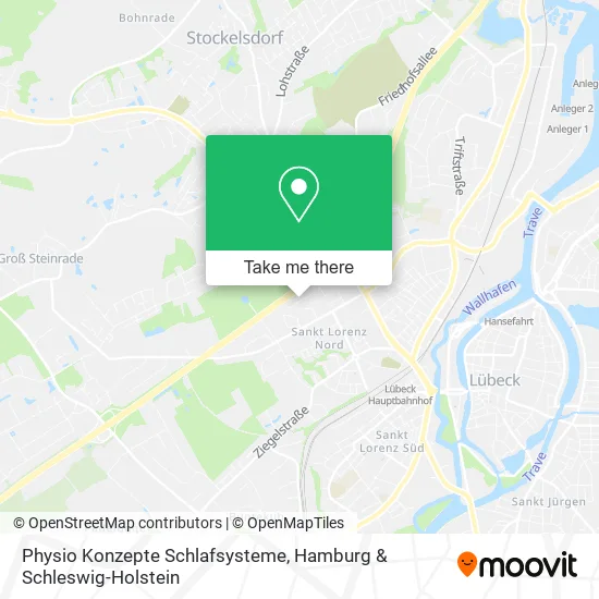 Карта Physio Konzepte Schlafsysteme