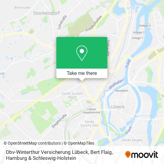 Dbv-Winterthur Versicherung Lübeck, Bert Flaig map