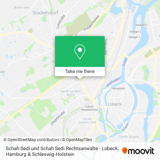 Schah Sedi und Schah Sedi Rechtsanwälte - Lübeck map