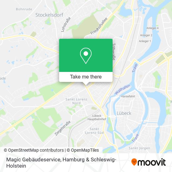 Magic Gebäudeservice map