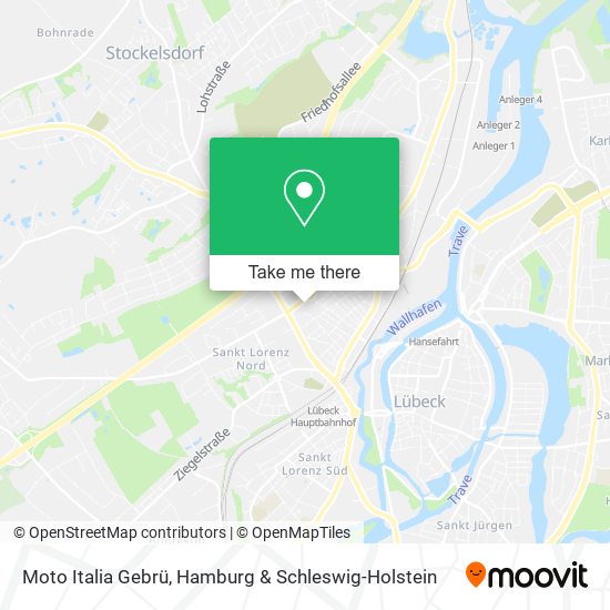 Moto Italia Gebrü map