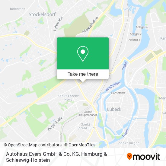 Autohaus Evers GmbH & Co. KG map