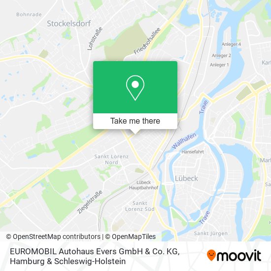 EUROMOBIL Autohaus Evers GmbH & Co. KG map