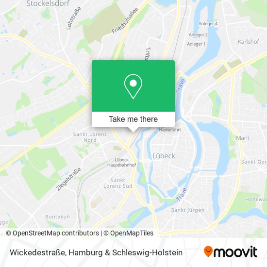 Wickedestraße map