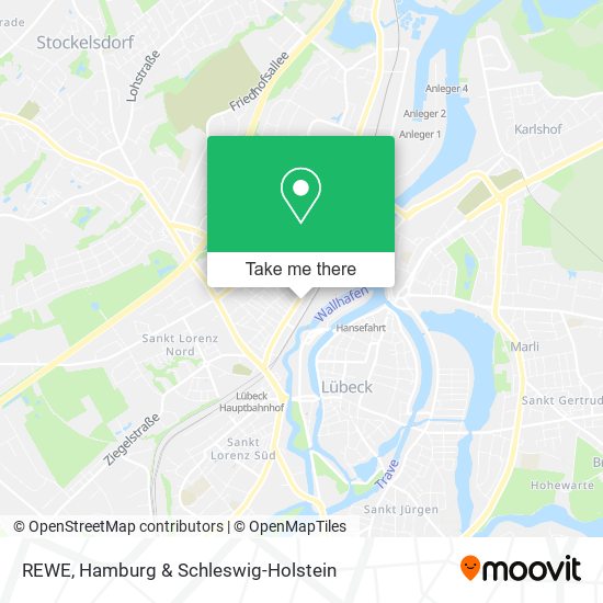 REWE map