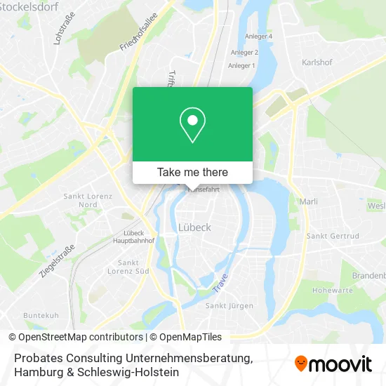 Карта Probates Consulting Unternehmensberatung