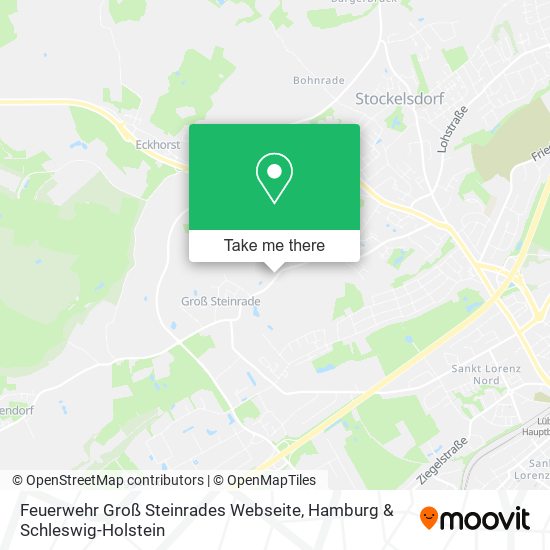 Feuerwehr Groß Steinrades Webseite map
