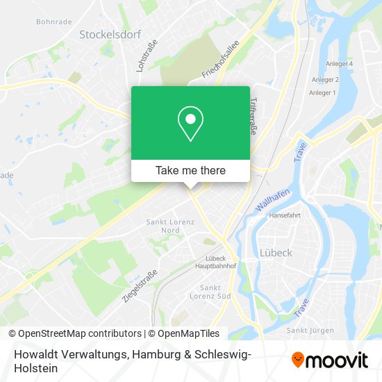 Howaldt Verwaltungs map