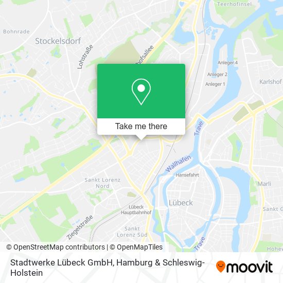 Stadtwerke Lübeck GmbH map