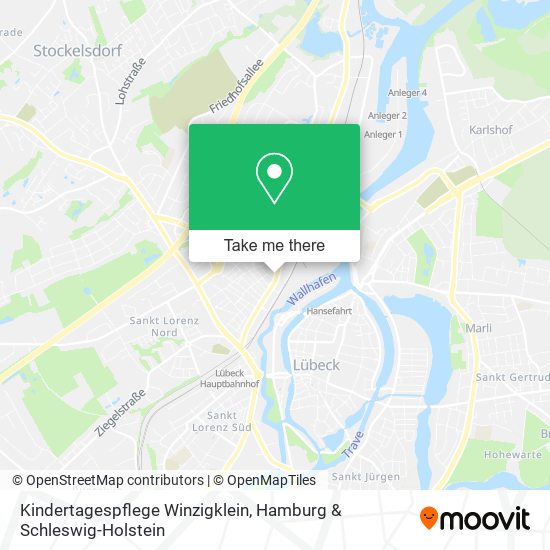 Kindertagespflege Winzigklein map