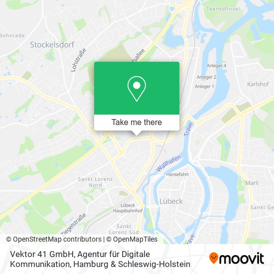 Vektor 41 GmbH, Agentur für Digitale Kommunikation map