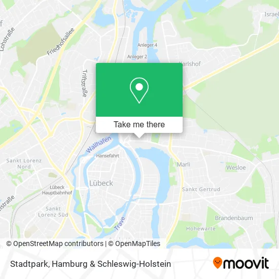 Карта Stadtpark