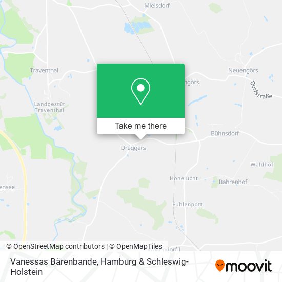 Vanessas Bärenbande map