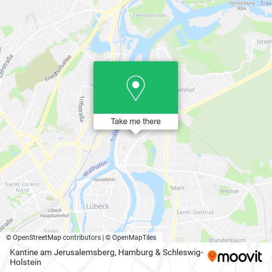 Kantine am Jerusalemsberg map