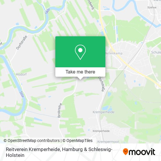 Reitverein Kremperheide map