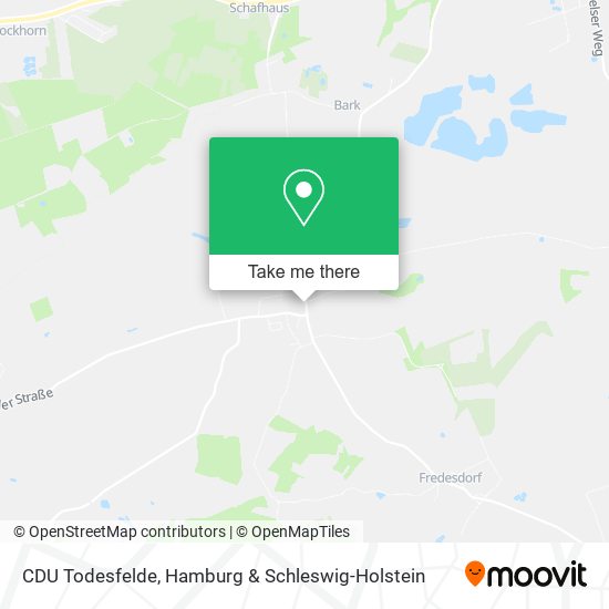 Карта CDU Todesfelde