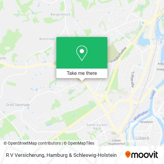 R V Versicherung map