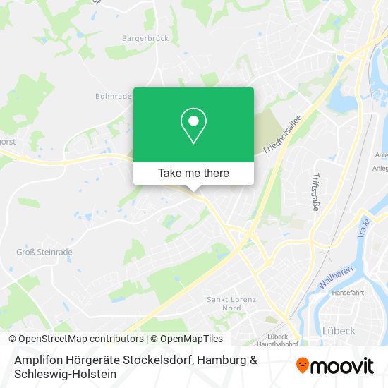 Amplifon Hörgeräte Stockelsdorf map