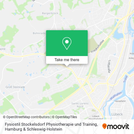 Fysiostil Stockelsdorf Physiotherapie und Training map