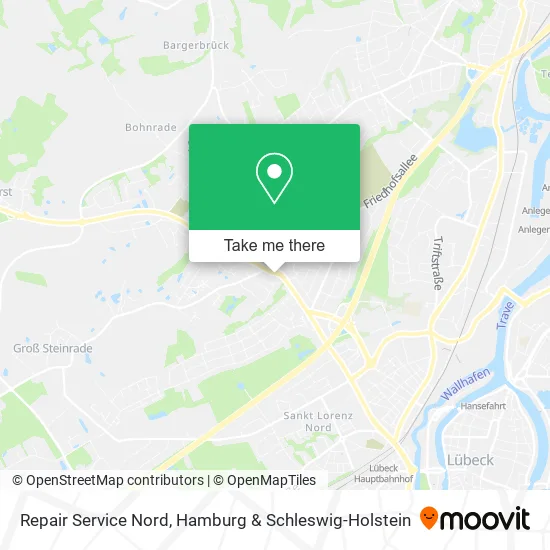 Карта Repair Service Nord