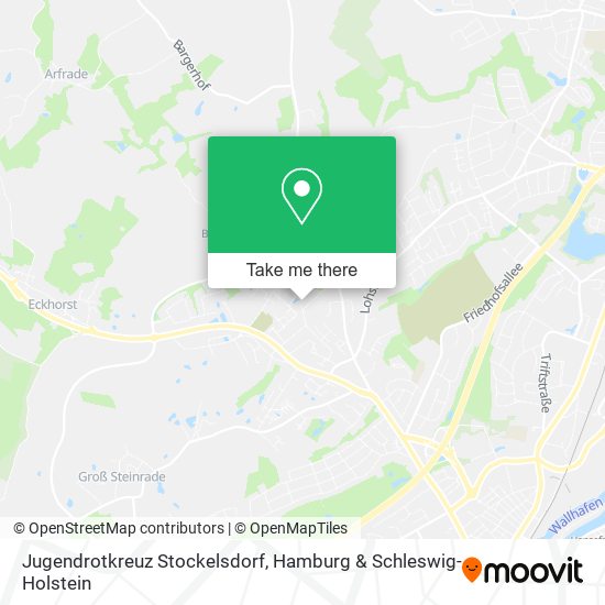 Jugendrotkreuz Stockelsdorf map