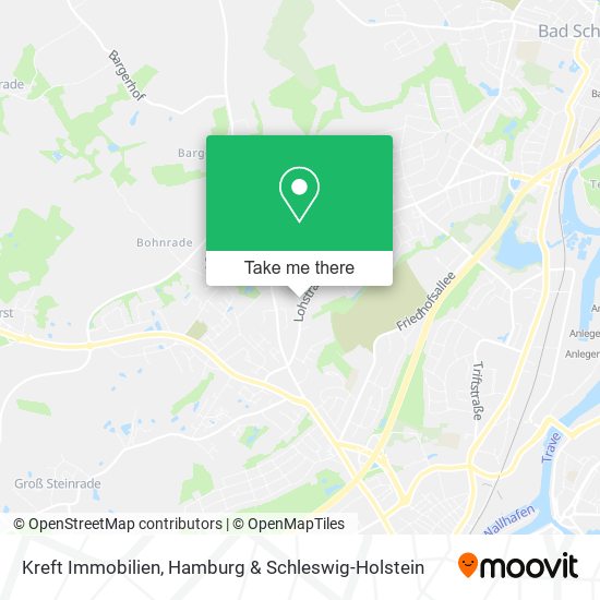 Kreft Immobilien map