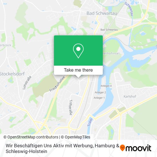 Wir Beschäftigen Uns Aktiv mit Werbung map