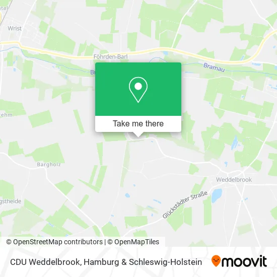 Карта CDU Weddelbrook