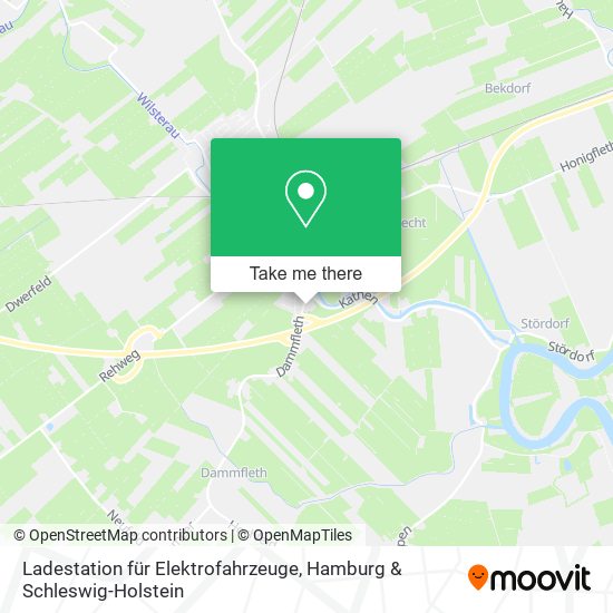 Ladestation für Elektrofahrzeuge map