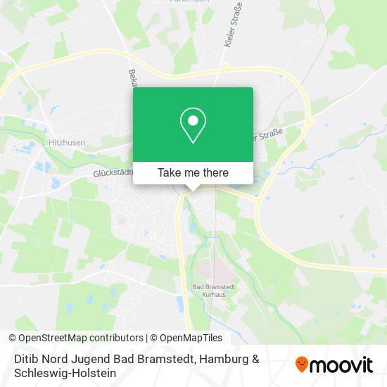 Ditib Nord Jugend Bad Bramstedt map
