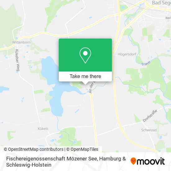 Карта Fischereigenossenschaft Mözener See