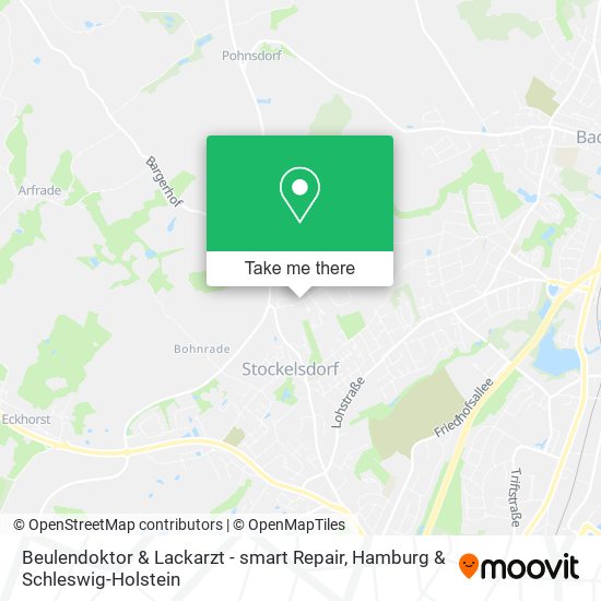 Карта Beulendoktor & Lackarzt - smart Repair