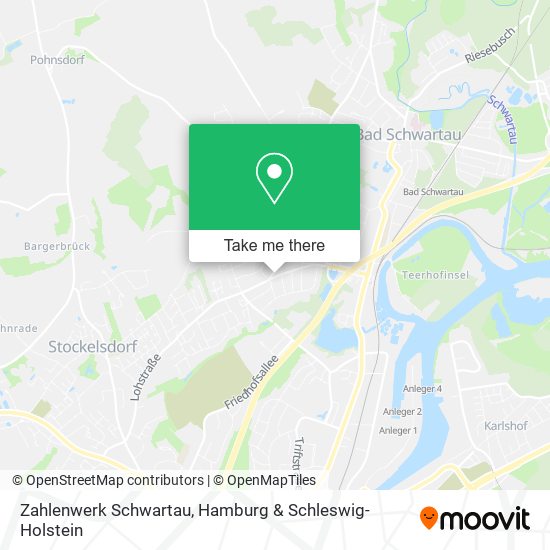 Zahlenwerk Schwartau map