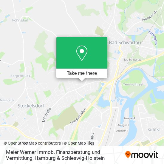 Meier Werner Immob. Finanzberatung und Vermittlung map