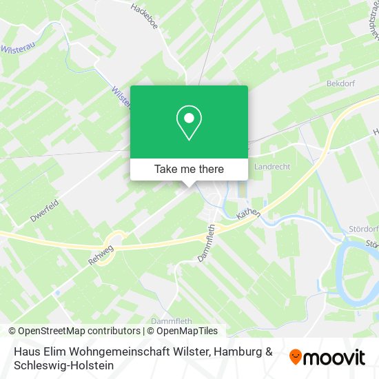 Haus Elim Wohngemeinschaft Wilster map