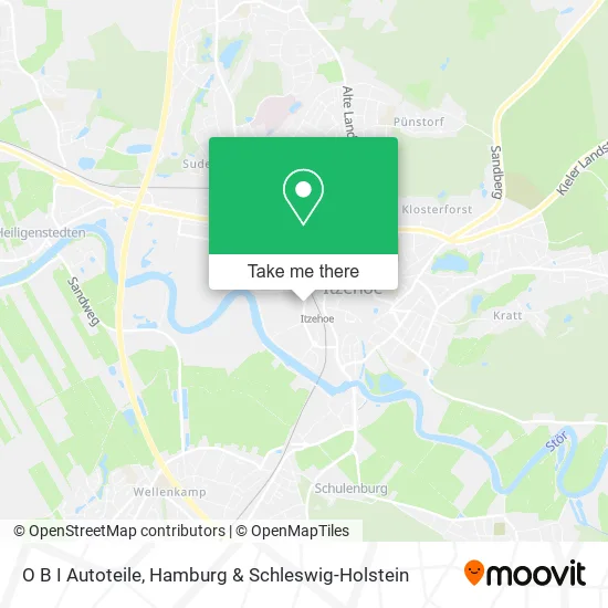 Карта O B I Autoteile