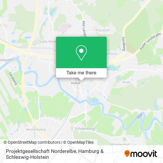 Projektgesellschaft Norderelbe map
