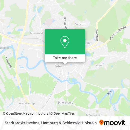 Карта Stadtpraxis Itzehoe