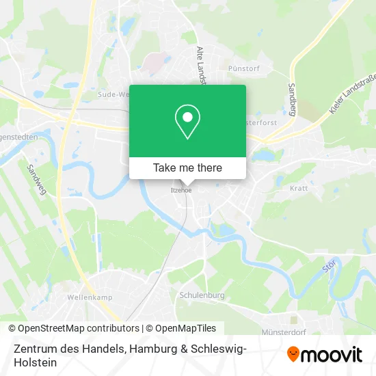 Карта Zentrum des Handels