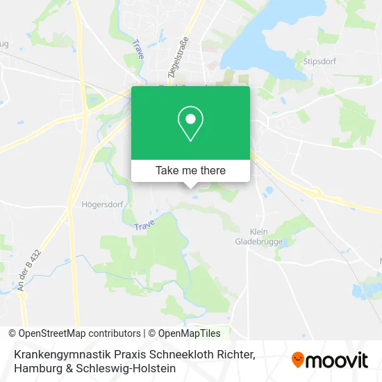 Карта Krankengymnastik Praxis Schneekloth Richter